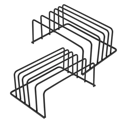  2 PCS Plate Holder for Cabinet Stand Dishes Kitchen Countertop Organizer - Image 1 of 4