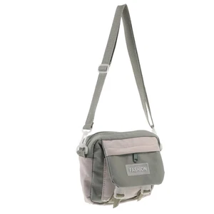 1Pz Borsa a Tracolla in Tela Multifunzione Storage Pouch Moda Messenger Bag - Foto 1 di 12