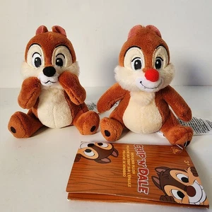 NWT Disney Parks Chip and Dale Magnetic Shoulder Pal Plush Magnet - Picture 1 of 3
