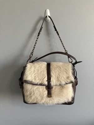 COACH Edición Limitada PINÁCULO CUERO PIEL EVA ASA SUPERIOR BOLSO MONEDERO CARTERA 18662 Foto 1 de 4