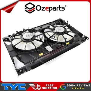 AC Radiator Thermo Cooling Fan Assembly Dual For Toyota RAV4 ACA30 06~13 4 Cyl - Picture 1 of 5