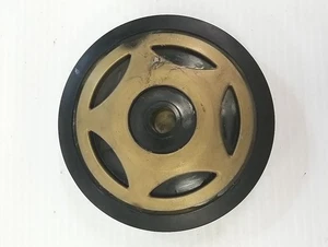 NOS OEM ARCTIC CAT GOLD SPOKED IDLER WHEEL 0604-235 ARTIC - Picture 1 of 4