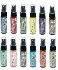 Tim Holtz Ranger Ink Distress Spritz, 12 Pack Bundle 1 oz bottles - June 2024 - Picture 1 of 4