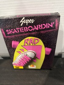 Super Skateboardin' (Atari 7800, 1988) Game, Box Only