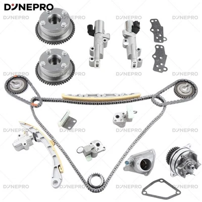 Timing Chain Kit ＆ Water Pump For 2003-2008 Infiniti FX35 G35 Nissan 350Z 3.5L - Image 1 of 4