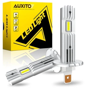 Kit de conversión de bombillas de faros LED AUXITO 2X H1 4000LM 6000K lámpara de haz alto bajo - Imagen 1 de 24