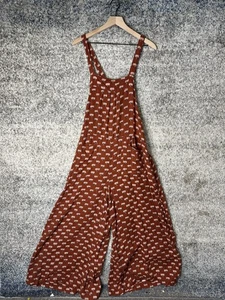 Mono boho Natural Life para mujer mediano marrón estampado de árbol pierna ancha - Imagen 1 de 6