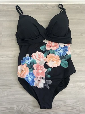 Leilani Floral One Piece Swimwear Size 12 Women's - Image 1 of 3