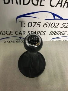 AUDI TT 2.0TDi. 2016 MANUAL GEAR KNOB & GAITER LEATHER 8S0711184. #41 - Picture 1 of 6
