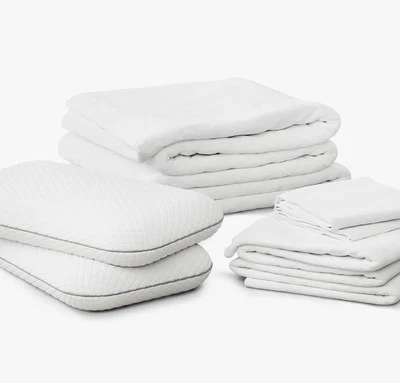 Nectar Resident Serenity Sleep " CAL KING "   Bedding Bundle White (NEW) - Image 1 of 4