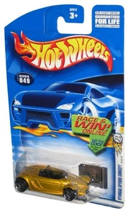 Hot Wheels Hyundai Spyder Concept 37/42 (2002) Gold Collector Toy Car #049 - Picture 1 of 1