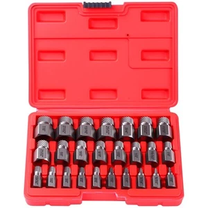 25Pcs Damaged Screw Extractor Set, Easy Removal to Rusty Broken screw, Stripp... - Picture 1 of 9