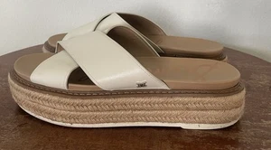 Sam Edelman ‘Korina’ Platform Sandal Ivory Women’s 8.5 - Picture 1 of 12