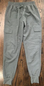 kendall kylie green Jogger pants Drawstring Pockets XS - Picture 1 of 9