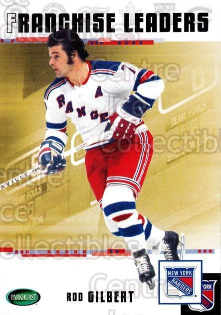 2003-04 Parkhurst Original Six New York Rangers #91 Rod Gilbert - Image 1 of 1