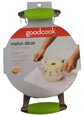 Novo fatiador de frutas de melão Goodcook aço inoxidável 2 alças  - Imagem 1 de 2