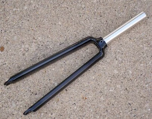 Carbon BMX Fork 20 Inch Bike Freestyle Racing 1" GT Dyno Mongoose Redline Answer - Picture 1 of 10