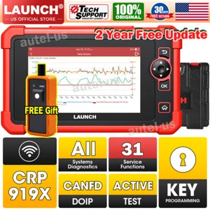 LAUNCH CRP919X OBD2 Bidirectional Scanner Full System Diagnostic Key Coding - Picture 1 of 12