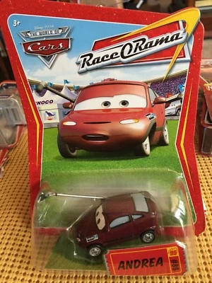 Coches Disney Pixar (Coche Individual) Andrea Nuevos en Paquete Original Foto 1 de 4