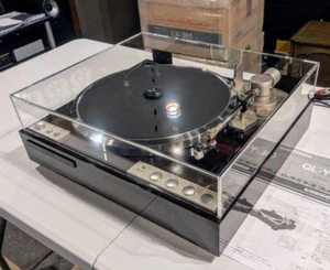 Victor QL-Y44F Full Auto Turntable Quartz Lock New Cartridge New Acrylic Cover - Picture 1 of 10