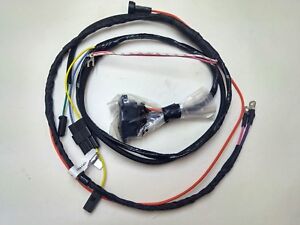1966 66 Chevelle El Camino Engine Starter Wiring Harness with Gauges 396 SS