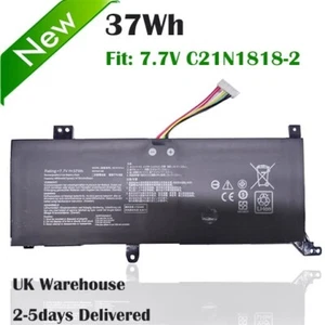 Battery C21N1818 B21N1818-2 for Asus Vivobook F412 F412FA A412 X412 Serie laptop - Afbeelding 1 van 6