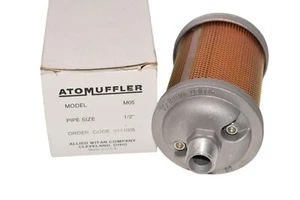 NEW Atomuffler M05 1/2'' Air Exhaust Muffler  - Picture 1 of 3