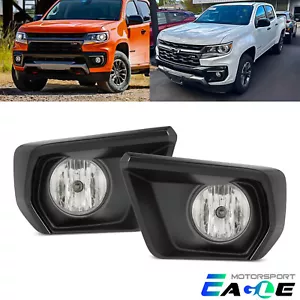For 2021-2022 Chevy Colorado Front Bumper Driving Fog Lights Lamps+Switch Pair - Picture 1 of 9