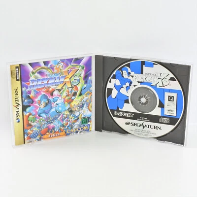 ROCKMAN X3 Megaman Sega Saturn 0270 ss - Image 1 of 4