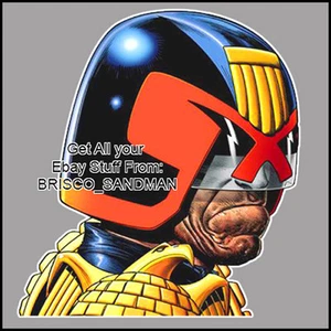 Fridge Fun Refrigerator Magnet JUDGE DREDD Head Version A Die-Cut Brian Bolland - Picture 1 of 4