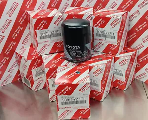 10x Genuine Toyota / Lexus Engine Spin-On Oil Filter 10 Pack Case 90915-YZZF1 - Picture 1 of 2