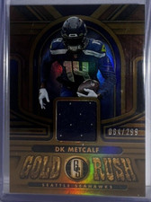 2023 Panini Gold Standard Football DK Metcalf Gold Rush Patch 064/299 #GR-DKM