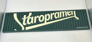 Staropramen Pilsner Beer Bar Runner - Drip Mat - Man Cave Home Bar 37cm x 10cm - Picture 1 of 6