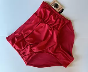 Shapermint Women's High-Waisted Control Bikini Bottom Dark Pink sz 2XL NEW - Picture 1 of 10