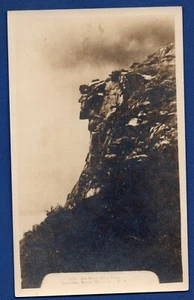 1910 RPPC VIEJO HOMBRE DE MONTAÑA CAÑÓN MTN NH NUEVO HAMPSHIRE PLATEADO? - Imagen 1 de 2