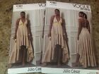 ?? Vogue #V1881-Designer Julio Cesar-Ladies Halter Gown Pattern Xs-Med/Lg-Xxl Ff