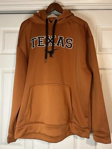 Sudadera con Capucha Texas Longhorn Naranja Quemado Talla Adulto XXL - Imagen 1 de 5