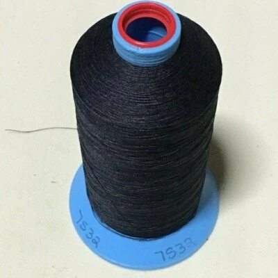 Midnight Blue 16 oz #69 T70 Bonded Nylon Marine Sewing Thread Guardian Microban - Image 1 of 2