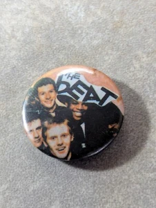 Vintage 80's The Beat Band Pin Badge Purchased Around 1986 Rare - Picture 1 of 4
