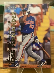 1999 Fleer Tradition Update Montreal Expos Baseball Card #U63 Jose Fernandez RC - Picture 1 of 2
