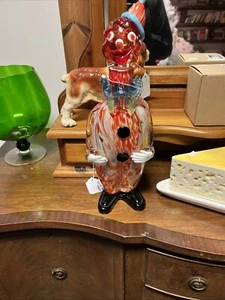 Marano Decanta Glass Clown - Picture 1 of 8