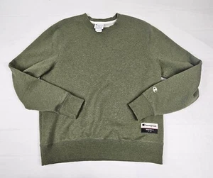 Champion Originals Herren Medium. Solid Crewneck Sweatshirt Logo Army Green - Bild 1 von 6