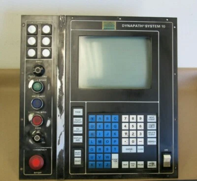DYNAPATH CNC SYSTEM OPERATOR PANEL S10-AMU 115V 1PH 500VAC, W/ M2000-355, VULCAN - Image 1 of 4