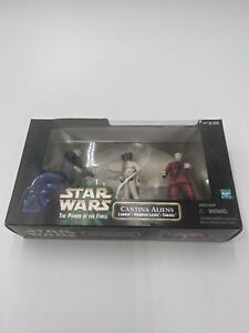 New Vintage 1998 Star Wars Power of the Force Cantina Aliens Action Figures Pack