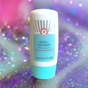 FIRST AID BEAUTY Bronze + Glow Drops with Niacinamide 0.27 OZ NWOB - Picture 1 of 24