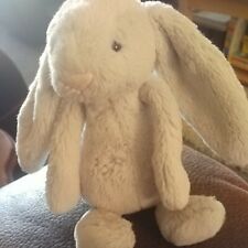 Jellycat Small Bashful Silver Grey Bunny Rabbit  Toy Comforter Baby Soother. (1)