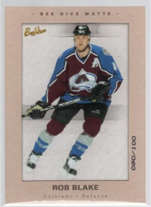 * 2005-06 UD Beehive - Matte #25 - ROB BLAKE [090/100] - Picture 1 of 2