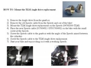 MOTO GUZZI Winkelantriebsersatz v11 sp GU04768300 Angle drive replacement v11 sp - Bild 1 von 8