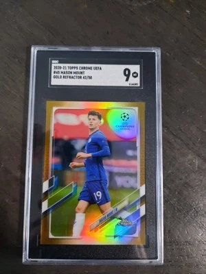 Mason Mount Gold 42/50 SGC 9 - Image 1 of 2