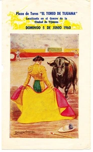 VINTAGE STIERKAMPF WERBUNG - CESAR GIRON - JUAN SILVETI - FELIX BRIONES - Bild 1 von 5